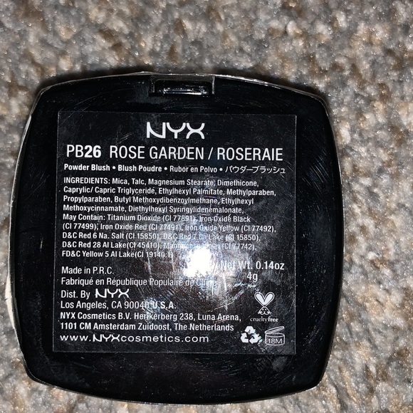 NYX Rose Garden Blush - Picture 3 of 3